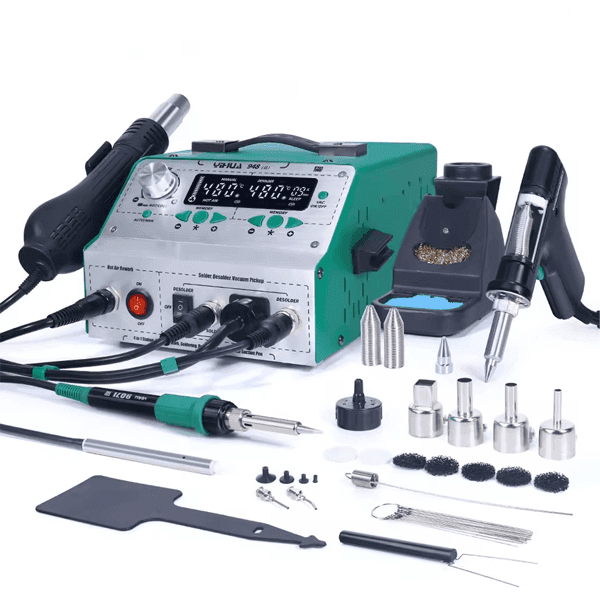 Estación de soldadura y desoldadura de aire caliente 4 en 1  750W YIHUA YIHUA948-II Estación de soldadura y desoldadura de aire caliente 4 en 1  750W YIHUA YIHUA948-II