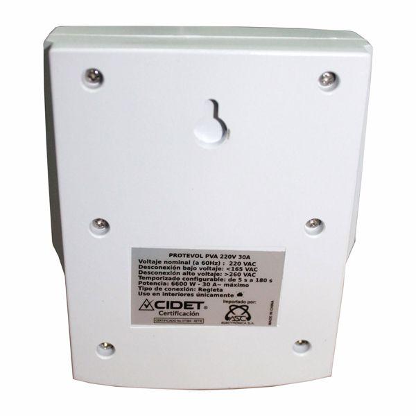 Protector de Voltaje PVA 220V 30A Magom 33260013