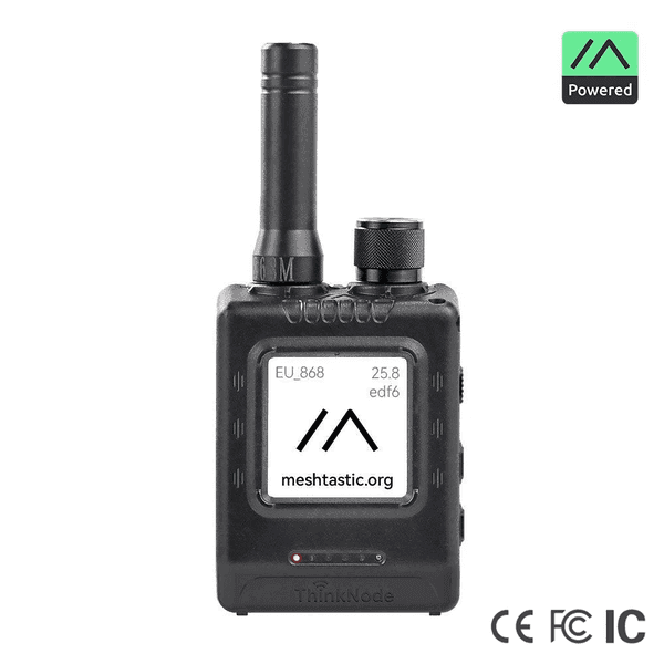 Dispositivo de Comunicación LoRa Meshtastic 915 MHz, ESP32-S3, Pantalla EPD 1.54" y GPS ILM13205D