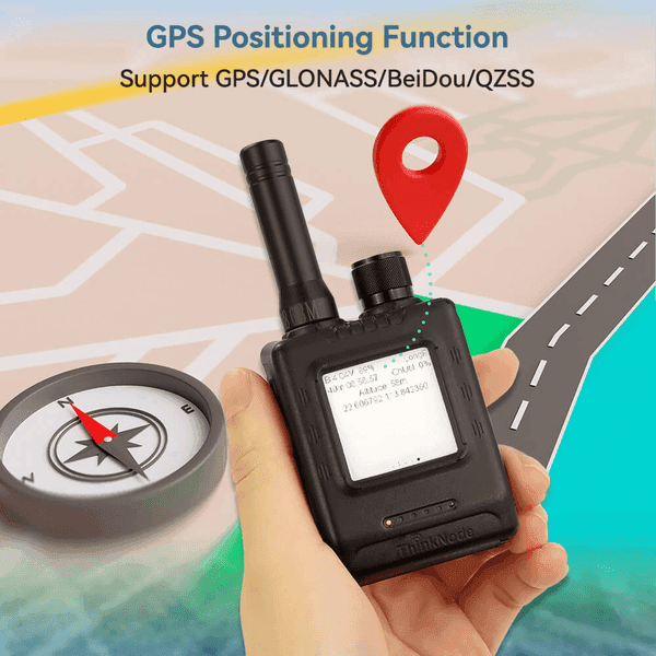 Dispositivo de Comunicación LoRa Meshtastic 915 MHz, ESP32-S3, Pantalla EPD 1.54" y GPS ILM13205D