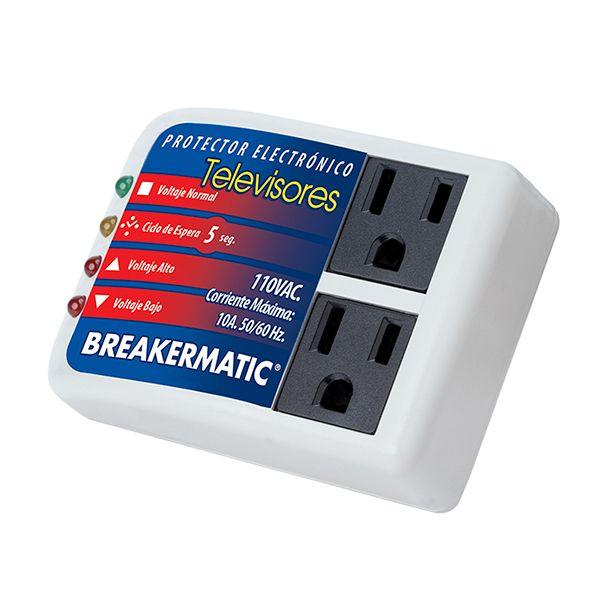 Protector Electrónico de Voltaje para Televisores BREAKERMATIC PTV11000