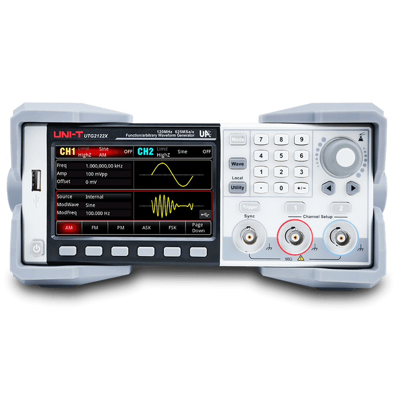 Generador de Funciones Arbitrarias Uni-Trend UTG2122X