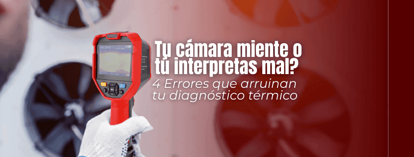 Tu cámara miente o tú interpretas mal? 4 Errores que arruinan tu diagnóstico térmico