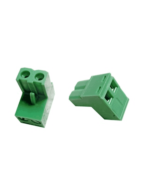 Bornera Hembra En Ángulo De 2 Pines BIH2