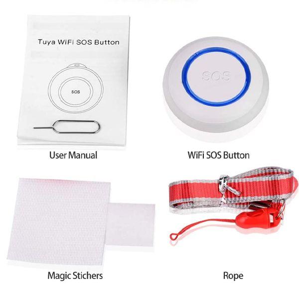 Botón Inalámbrico De Emergencia WiFi BPANICO