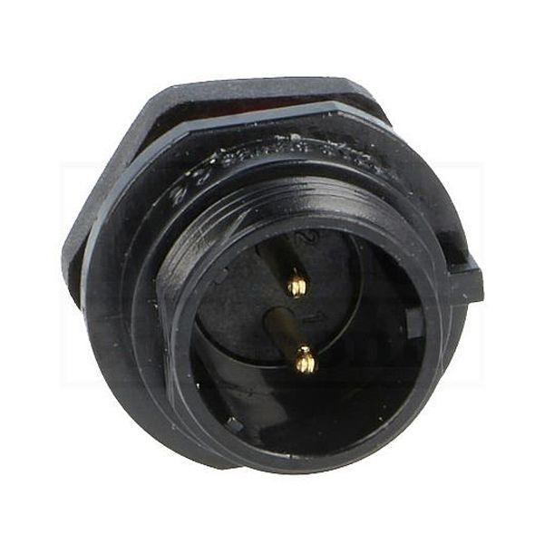 Conector Chasis Macho 2 Pines SP11 IP68 CC11-2H