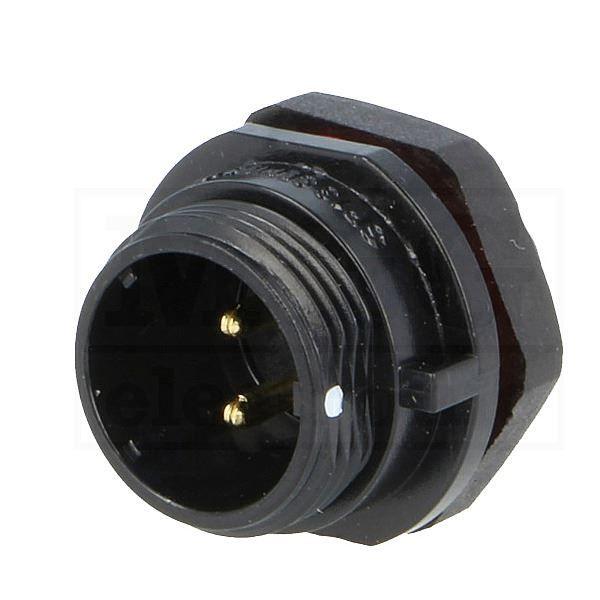 Conector Chasis Macho 2 Pines SP11 IP68 CC11-2H