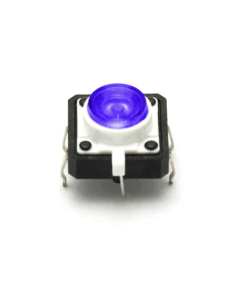 Pulsador Táctil Con Iluminación Azul COM10443