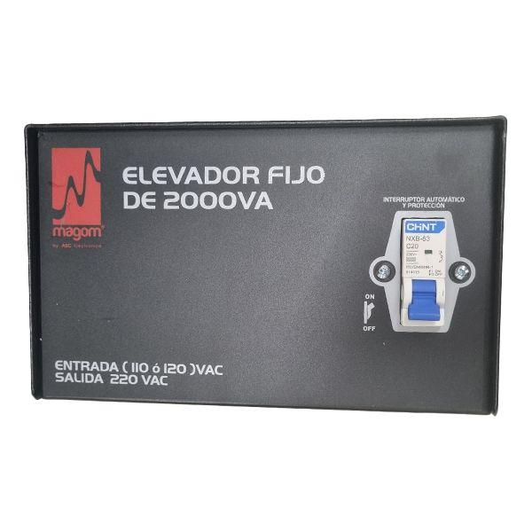 Elevador de Voltaje 110VAC a 220VAC 2000W Magom EF2000VA
