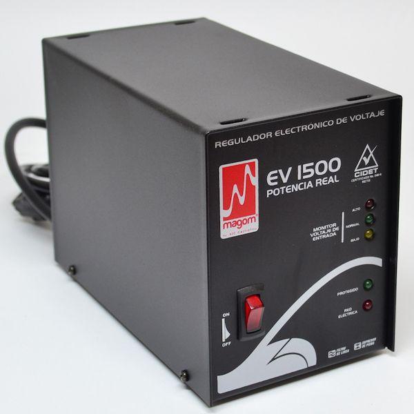 Regulador Electrónico de Voltaje 1500W 110VAC Magom EV1500