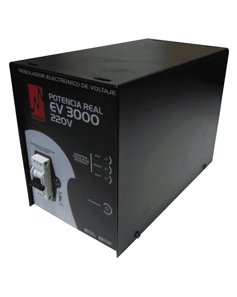 Regulador Electrónico de Voltaje 3000W 220VAC Magom EV3000-220
