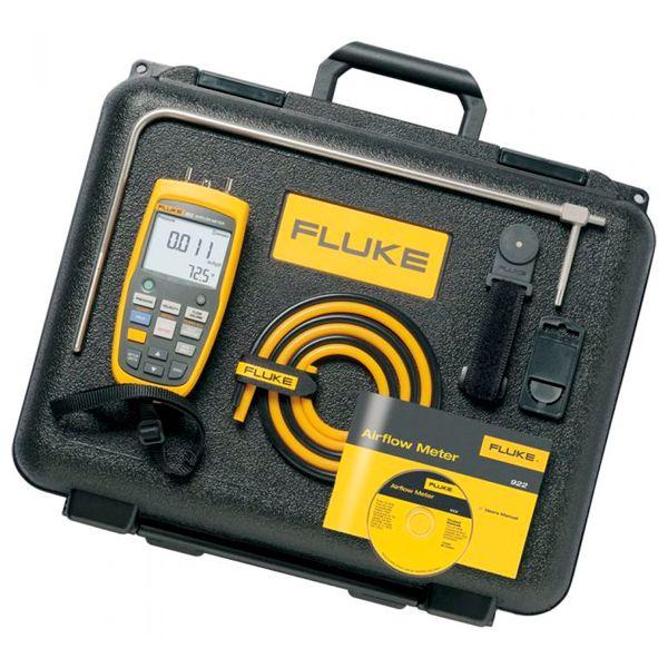 Kit de Medidor de Flujo de Aire HVAC Fluke F922KIT