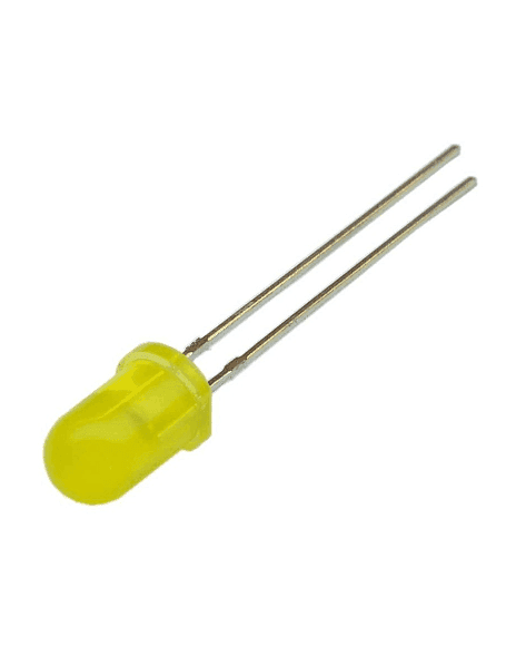 Led Difuso Amarillo 5mm LA5