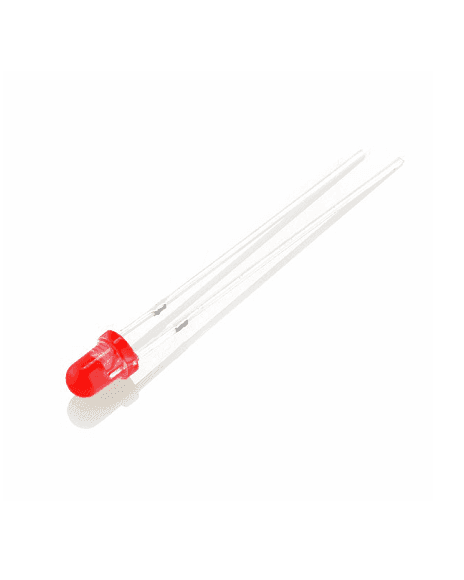 Led Difuso Rojo 3mm LR3