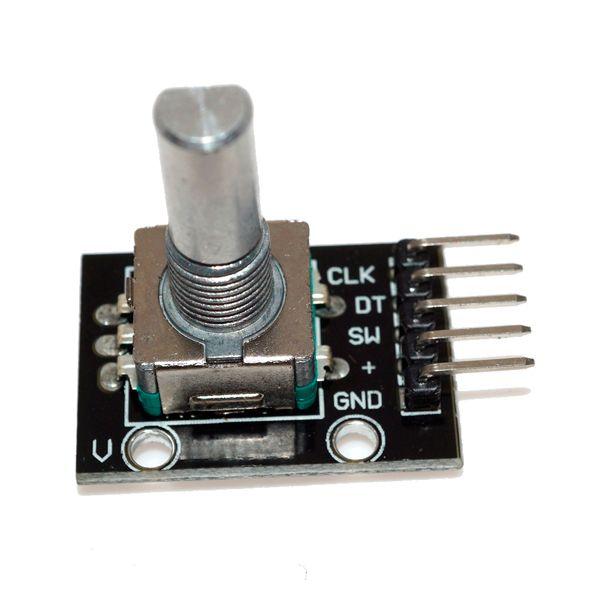 Codificador Rotatorio KY 040 Con Pulsador Integrado Para Entradas Analógicas MODENC