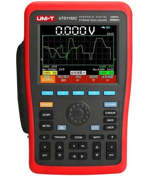 Osciloscopio Portátil 100MHz Uni-Trend UTD1102C