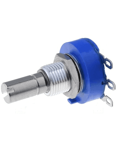 Potenciómetro Lineal Bourns De 100KΩ 2W 1 Vuelta PL100K