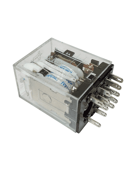 Relé 110Vac 14 Pines 4 Contactos 5A 240Vac R110AC14