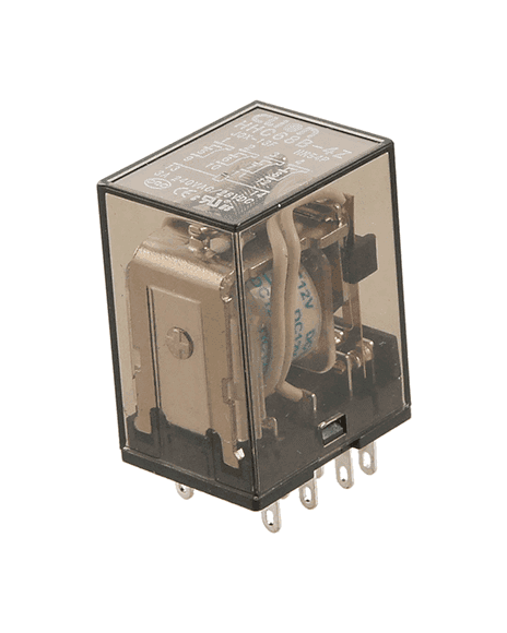 Relé 12Vdc 14 pines 5A 240Vac 4 Contactos R12DC14