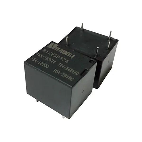 Relé Electromecánico 12Vdc/12A 5 Pines SABBY R12V5P12A