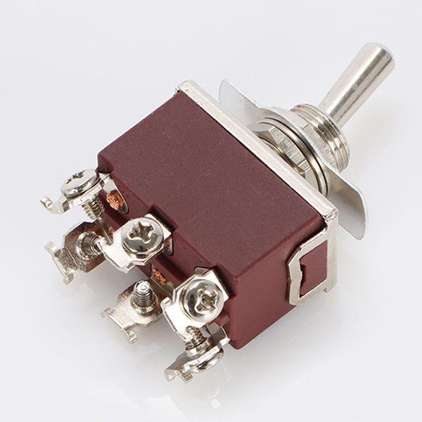 Suiche Codillo Doble 6Pines 15A-250V DPDT Xurui SW6PONC