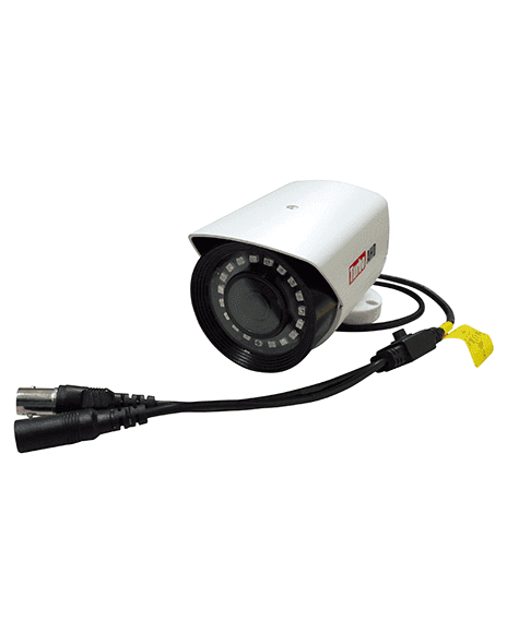Cámara IR Tipo Bala Metálica Con Lente Fijo 2.8mm AHD TAHDXE142D
