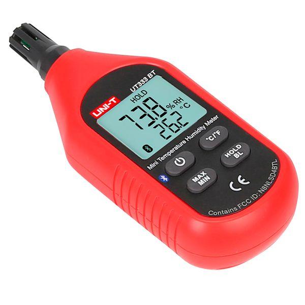 Mini Termohigrómetro Bluetooth Uni-Trend UT333BT