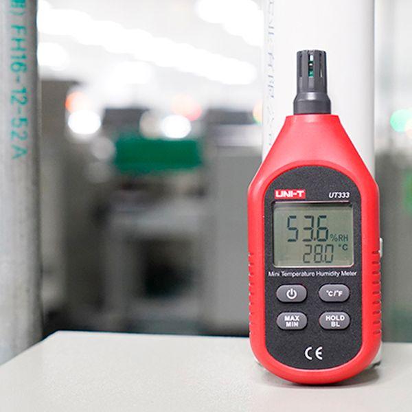Mini Termohigrómetro Bluetooth Uni-Trend UT333BT