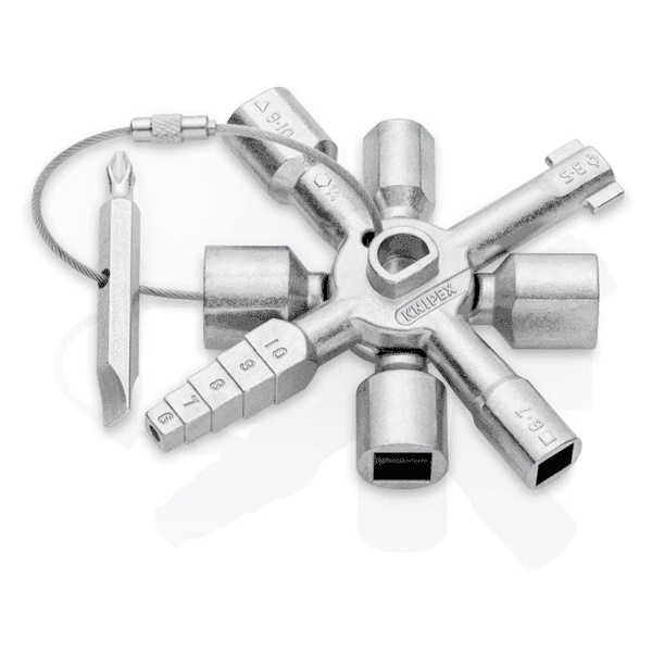 TwinKey Llave para Armarios de Control 00 11 01 KNIPEX 001101 TwinKey Llave para Armarios de Control 00 11 01 KNIPEX 001101