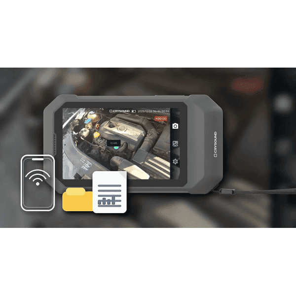 Cámara Acústica SonoCam Pocket Pro CRYSOUND CRY8025 Cámara Acústica SonoCam Pocket Pro CRYSOUND CRY8025