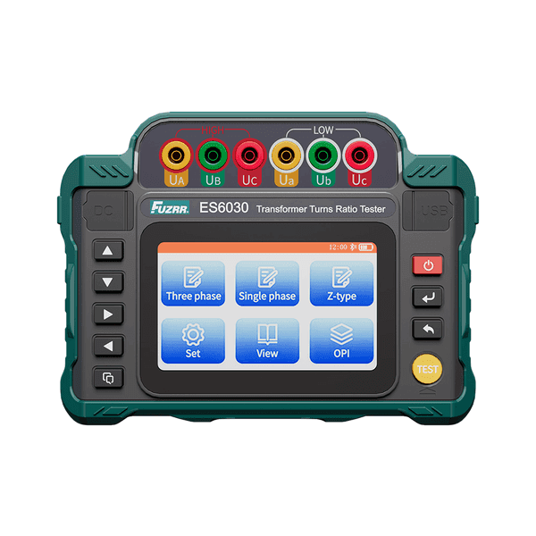 Medidor de Relación de Transformación TTR FUZRR ES6030 Medidor de Relación de Transformación TTR FUZRR ES6030