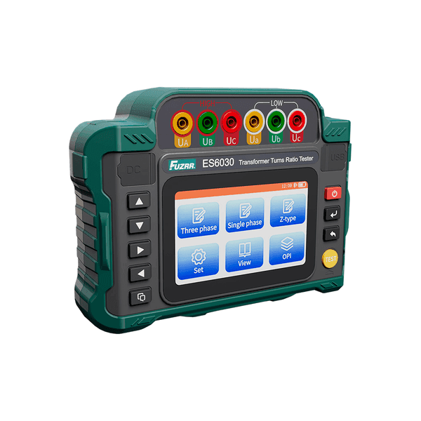 Medidor de Relación de Transformación TTR FUZRR ES6030 Medidor de Relación de Transformación TTR FUZRR ES6030