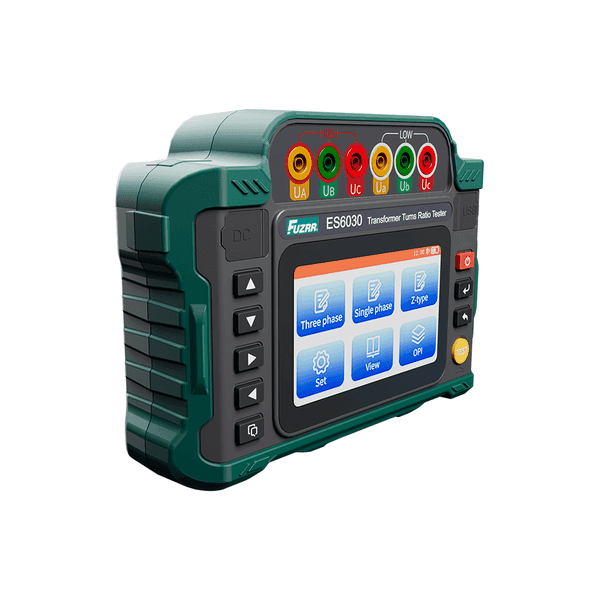 Medidor de Relación de Transformación TTR FUZRR ES6030 Medidor de Relación de Transformación TTR FUZRR ES6030