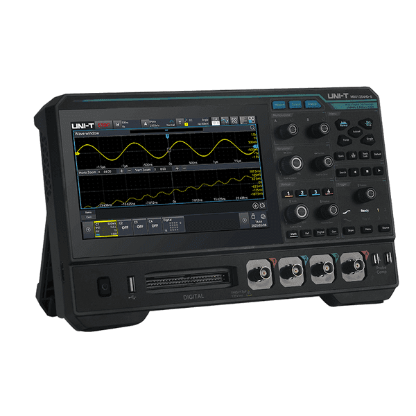 Osciloscopio de Señal Mixta de Alta Resolución 150 MHz Uni-Trend MSO1154HD Osciloscopio de Señal Mixta de Alta Resolución 150 MHz Uni-Trend MSO1154HD